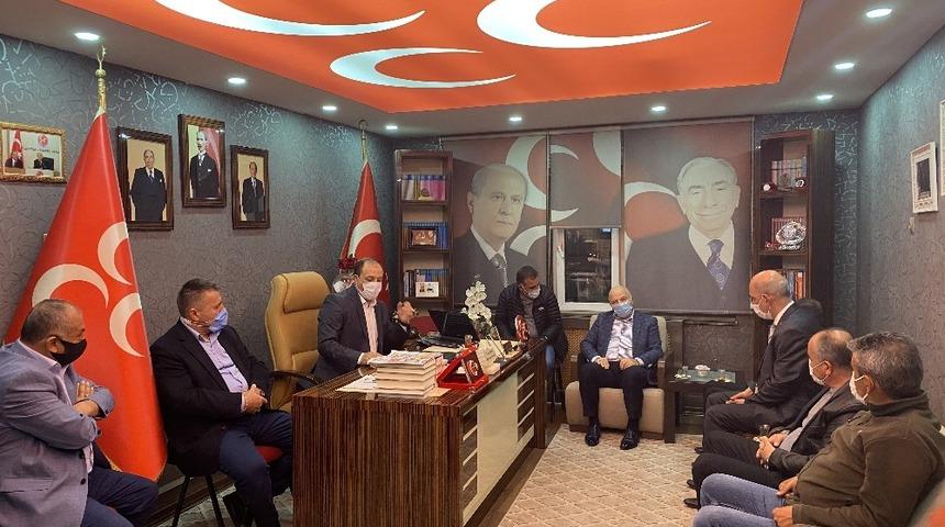 Başkan Sekmen’den Karataş’a hayırlı olsun ziyareti