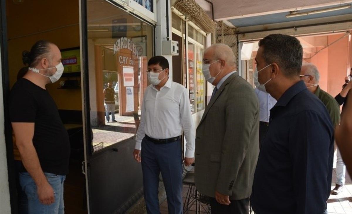 Nazilli&rsquo;de Korona vir&uuml;s denetimi ger&ccedil;ekleştirildi