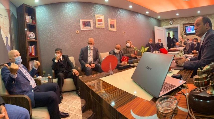 Başkan Sekmen’den Karataş’a hayırlı olsun ziyareti