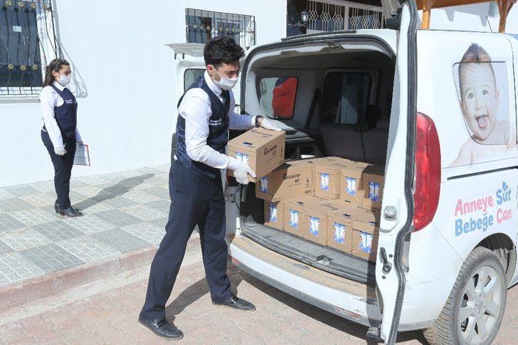 Gaziantep’te anne adaylarına 943 bin litre süt dağıtıldı G3