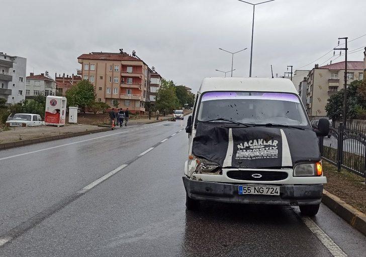 Karayoluna çıkan büyükbaş hayvan kazaya yol açtı G2