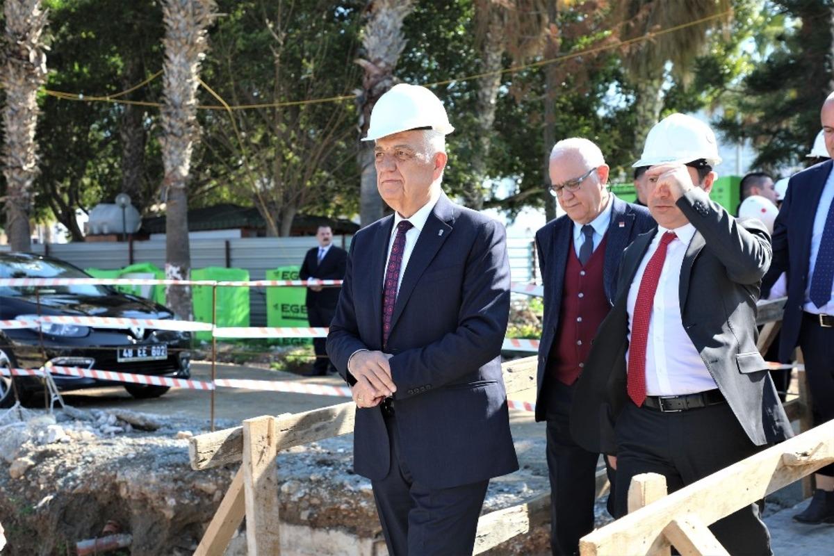 Bodrum kanalizasyon hattının d&ouml;rtte biri tamamlandı