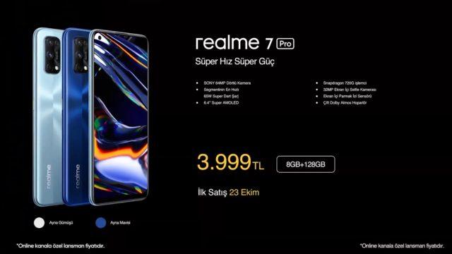 Realme 7 Pro fiyatı
