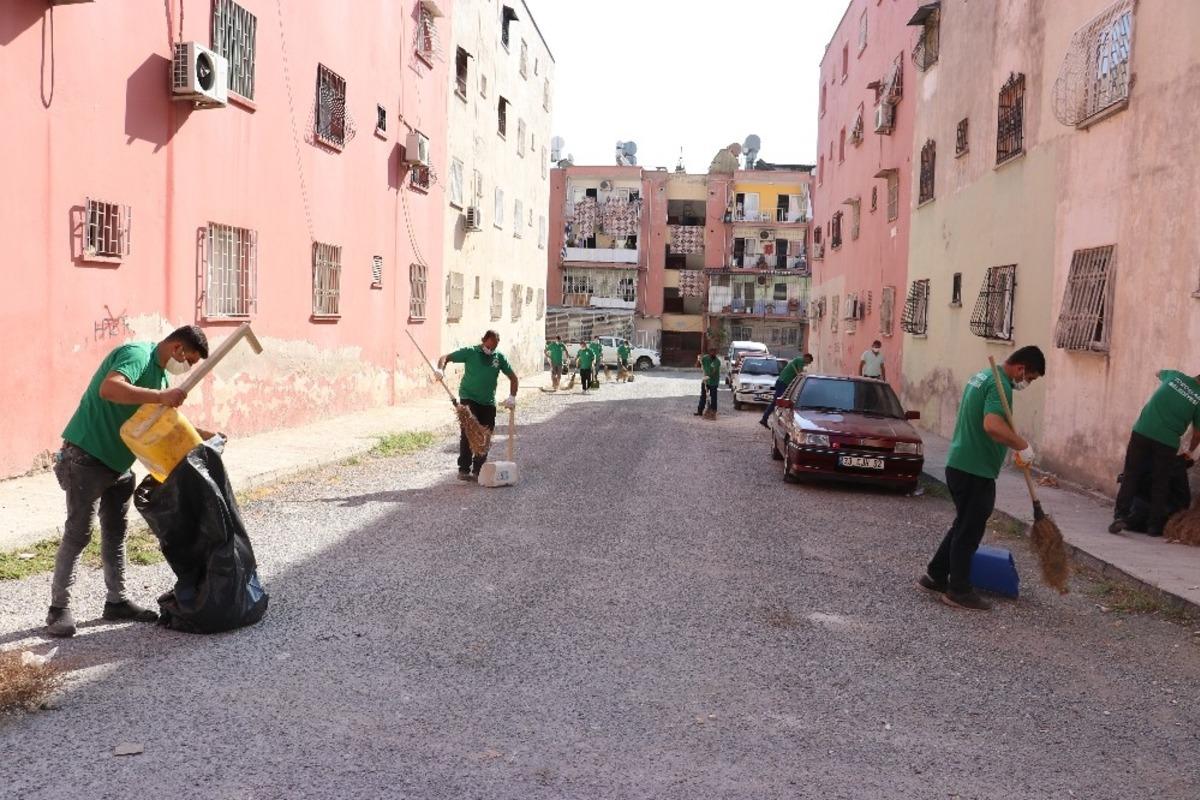 Toroslar&rsquo;ın mahallelerinde genel temizlik