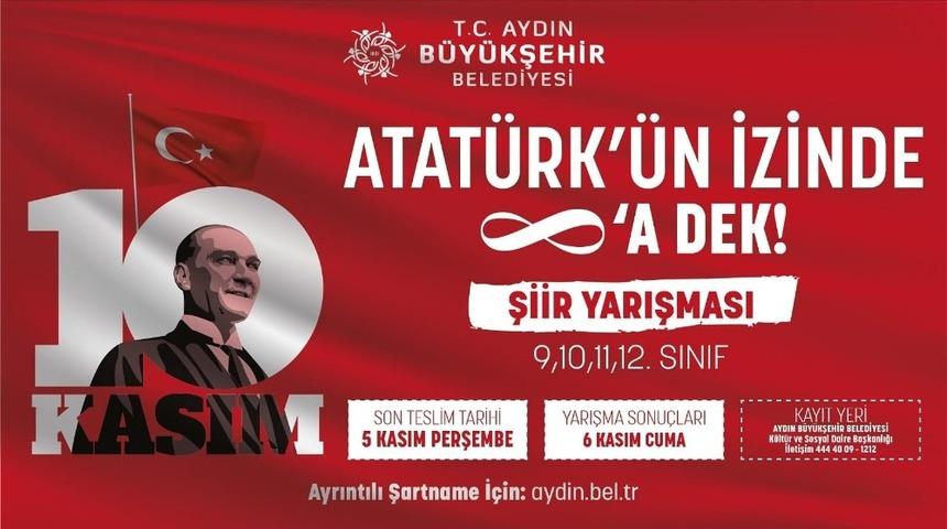 B&uuml;y&uuml;kşehir&rsquo;den Atat&uuml;rk konulu &ouml;d&uuml;ll&uuml; şiir yarışması