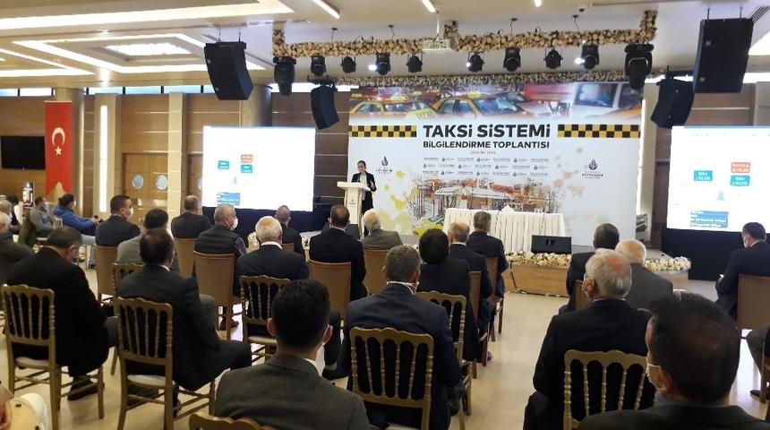 İBB, yeni taksi y&ouml;netim modelini kamuoyuna tanıttı