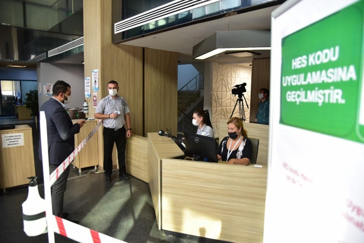 B&uuml;y&uuml;kşehirde HES Kodu uygulaması başladı