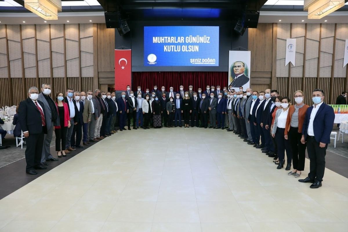 Merkezefendi&rsquo;de muhtarlar bir araya geldi