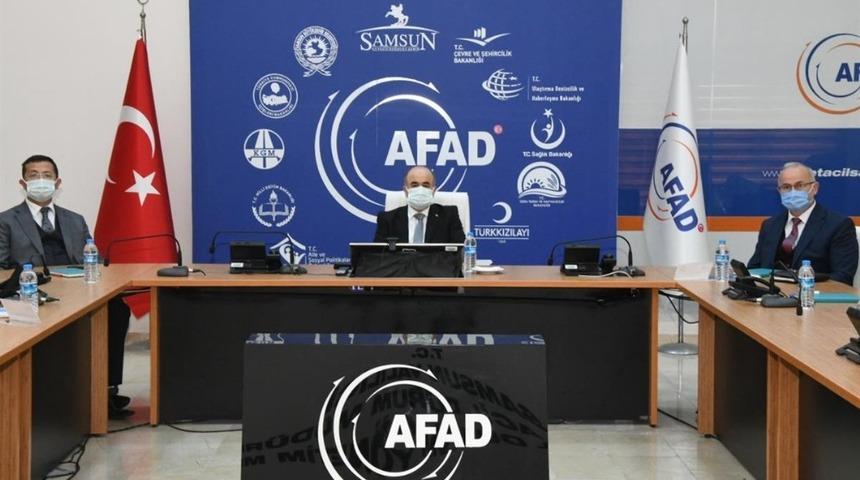 İl Afet Risk Azaltma Planı ve Tanıtım Hazırlık Toplantısı