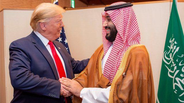 Trump ve Suudi Arabistan Veliaht Prensi Bin Salman