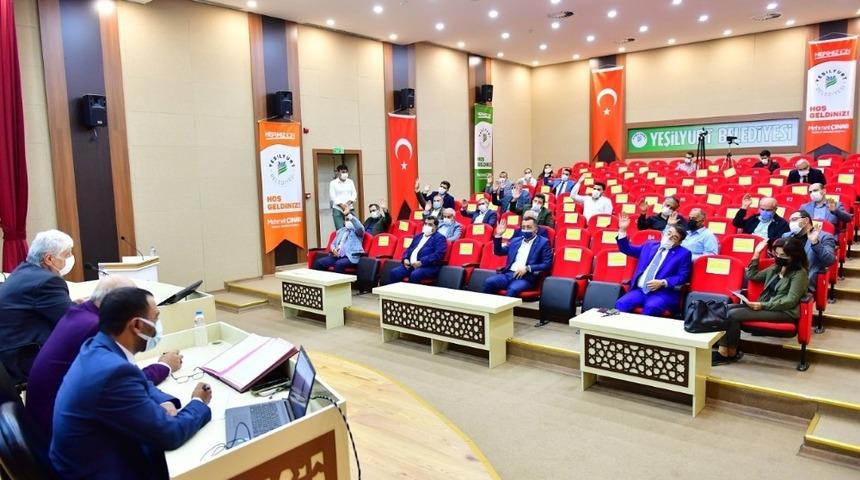 Yeşilyurt Belediye Meclisi, Ekim ayı &ccedil;alışmalarını tamamladı