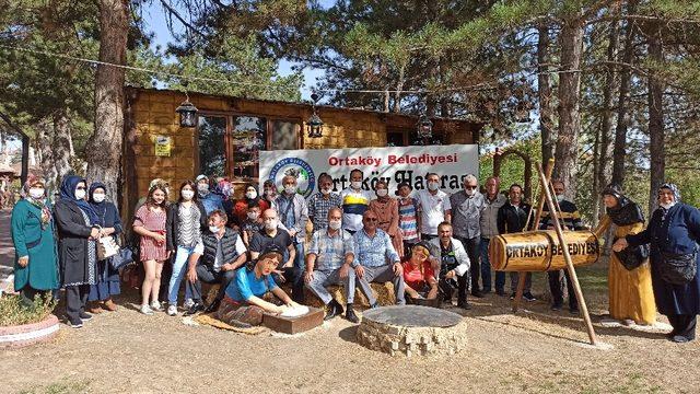 Çorum basını Ortaköy’ü gezdi