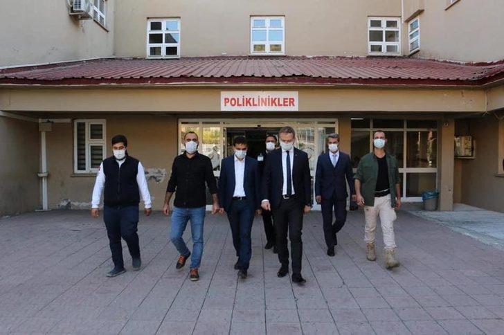 Hizan Kaymakamı Yelek, devlet hastanesini ziyaret etti G4