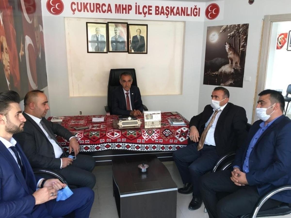 Van &Uuml;lk&uuml; Ocakları heyetinden &Ccedil;ukurca&rsquo;ya taziye ziyareti