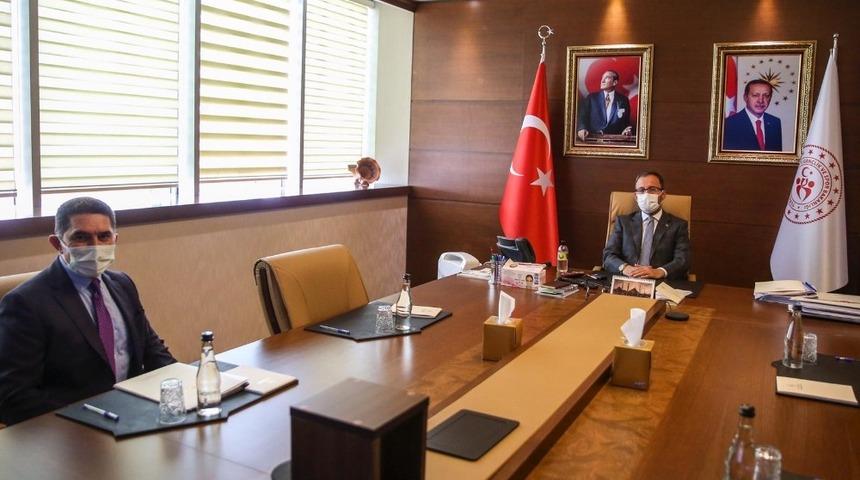 Milletvekili &Ccedil;elebi, Bakan Kasapoğlu&rsquo;nu ziyaret etti, Ağrı&rsquo;ya yatırım istedi