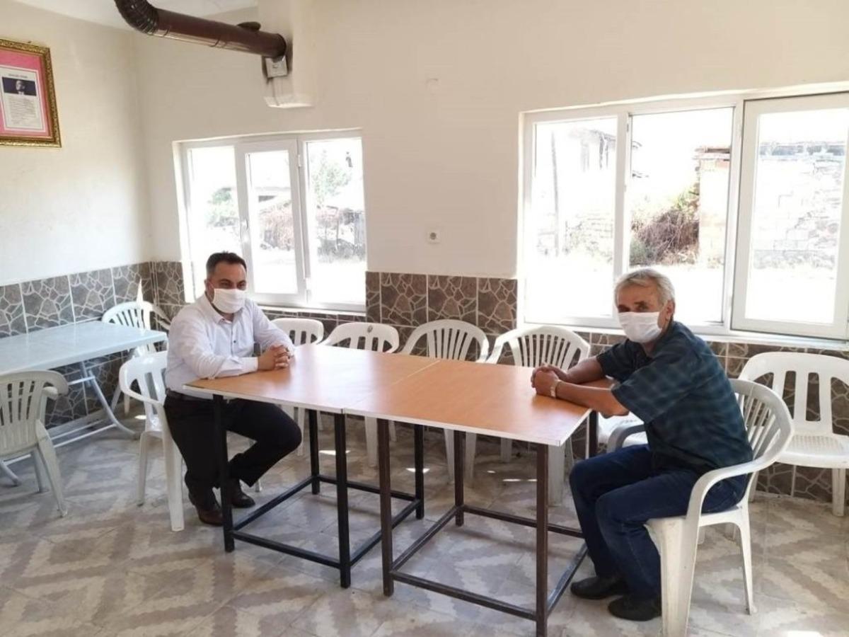 Kaymakam Halim&rsquo;den k&ouml;y ziyaretleri