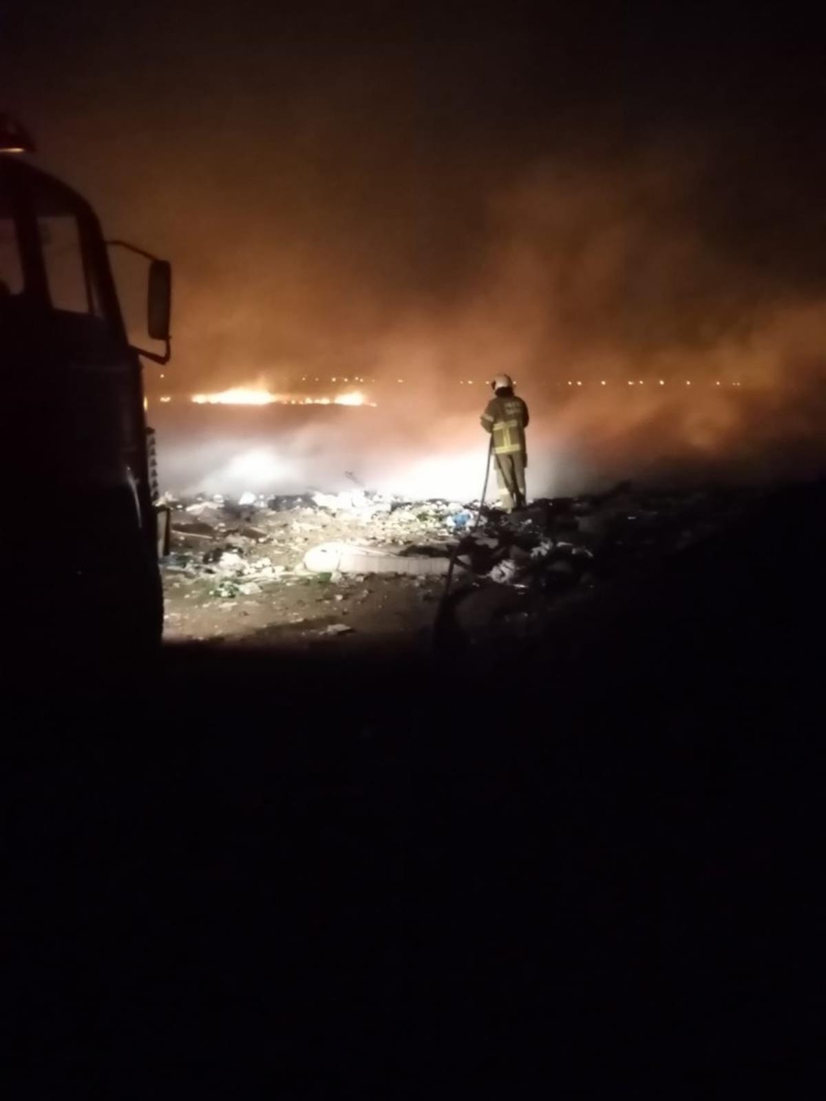 Sazlık yangını s&ouml;nd&uuml;r&uuml;ld&uuml;