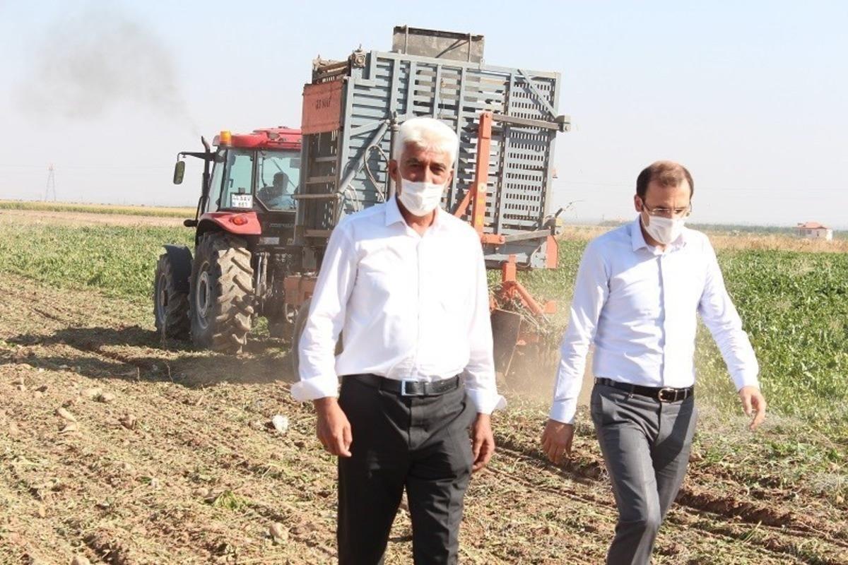 Yazıhan&rsquo;da pancar hasadı başladı