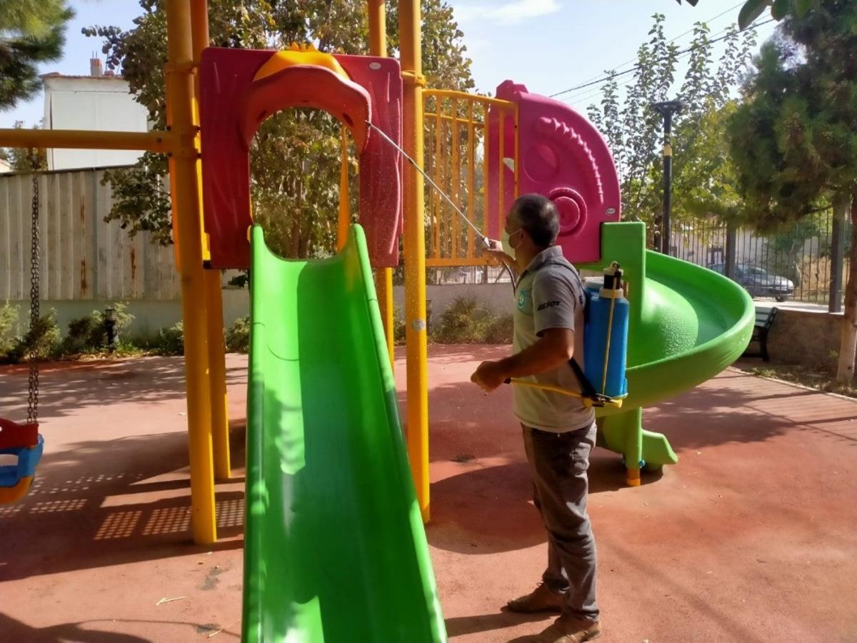 B&uuml;y&uuml;kşehir, vatandaşların sağlığı i&ccedil;in tedbiri elden bırakmıyor