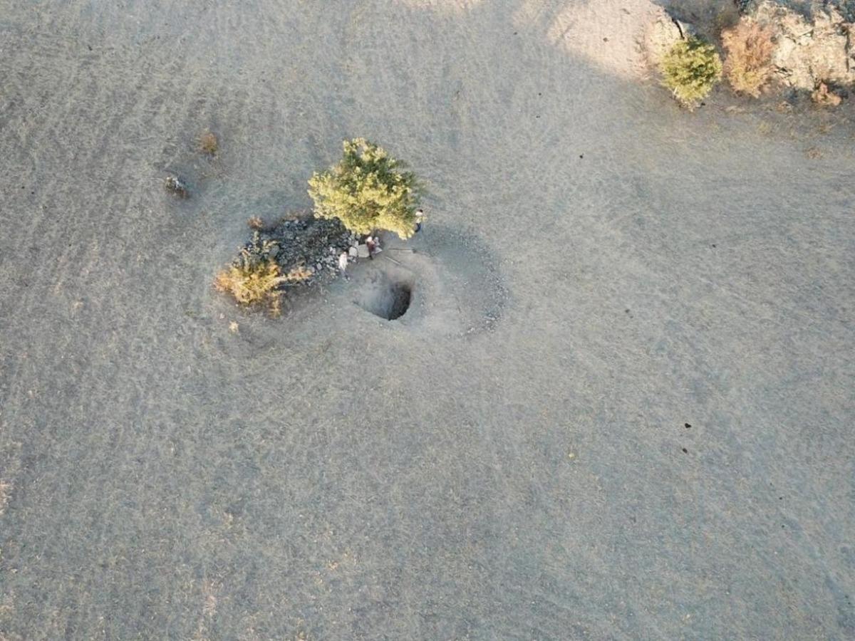 Ka&ccedil;ak kazıya drone ile baskın