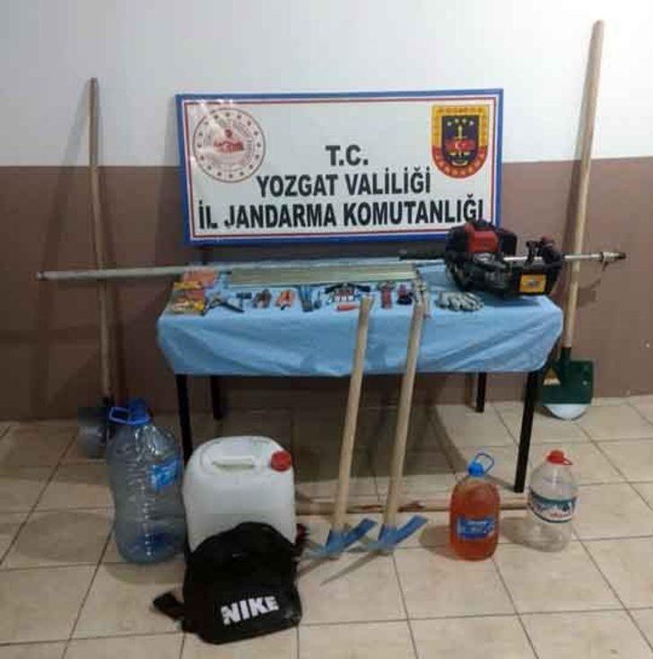 Kaçak kazıya drone ile baskın G5