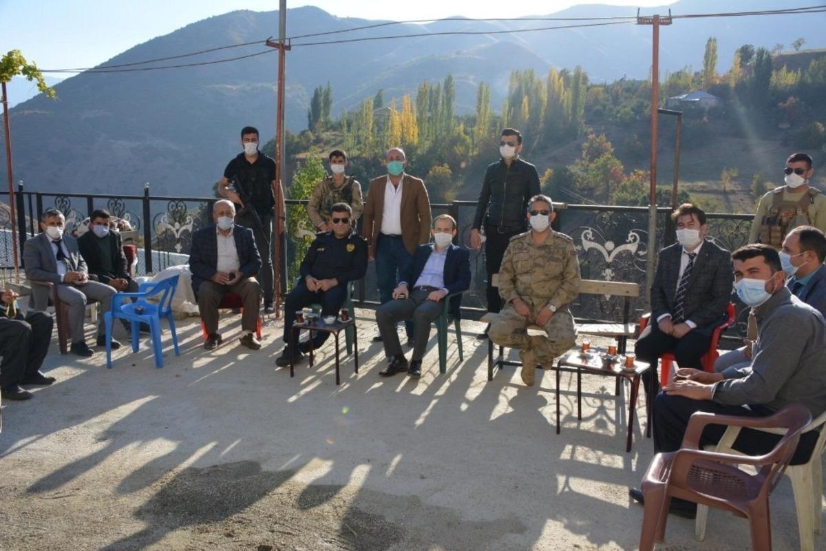 Kaymakam G&uuml;ven&rsquo;den k&ouml;y ziyaretleri