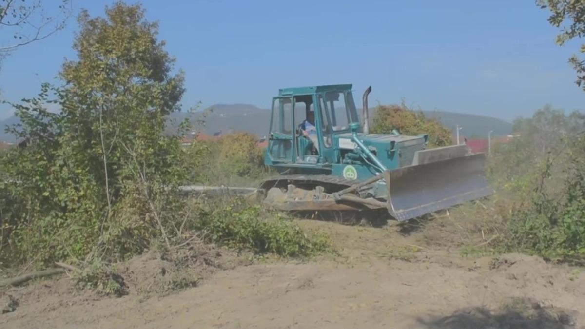 Cumayeri Belediyesi Millet Bah&ccedil;esi &ccedil;alışmalarına başladı