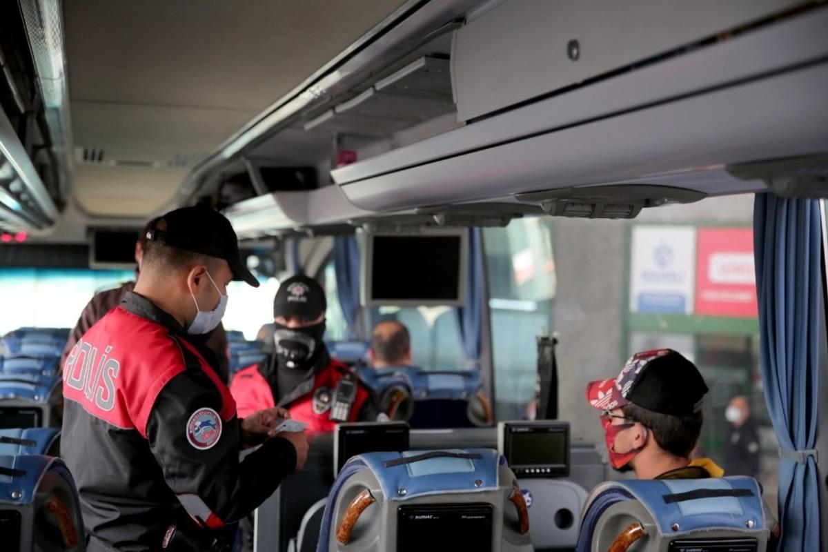 Toplu ulaşım ara&ccedil;larında korona vir&uuml;s denetimi