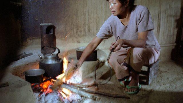 Kapalı mekanlarda yemek pişirmek için yakılan ateşlerden kaynaklanan kirliliğin de önemli olduğuna dikkat çekiliyor.