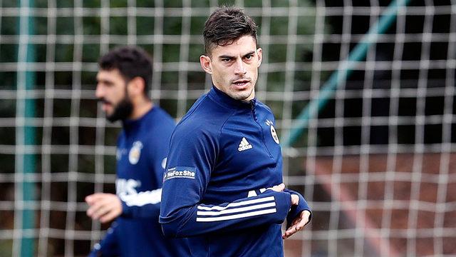 Fenerbahçe'de Diego Perotti takımla birlikte çalıştı