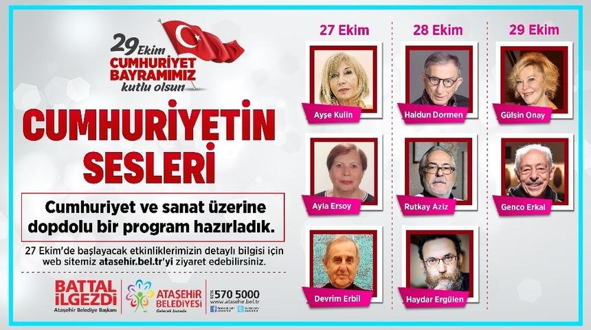 Ataşehir 29 Ekim Cumhuriyet Bayramı&rsquo;na hazır