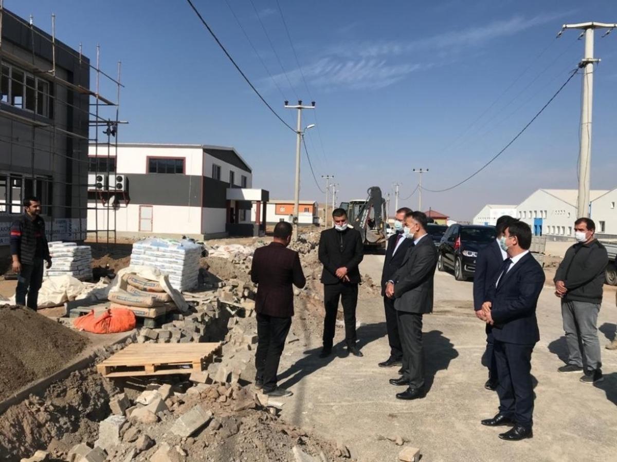 Vali Oktay &Ccedil;ağatay OSB&rsquo;de incelemelerde bulundu