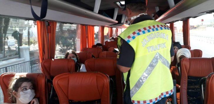 Manisa’da toplu taşıma araçlarında covid-19 denetimi G2