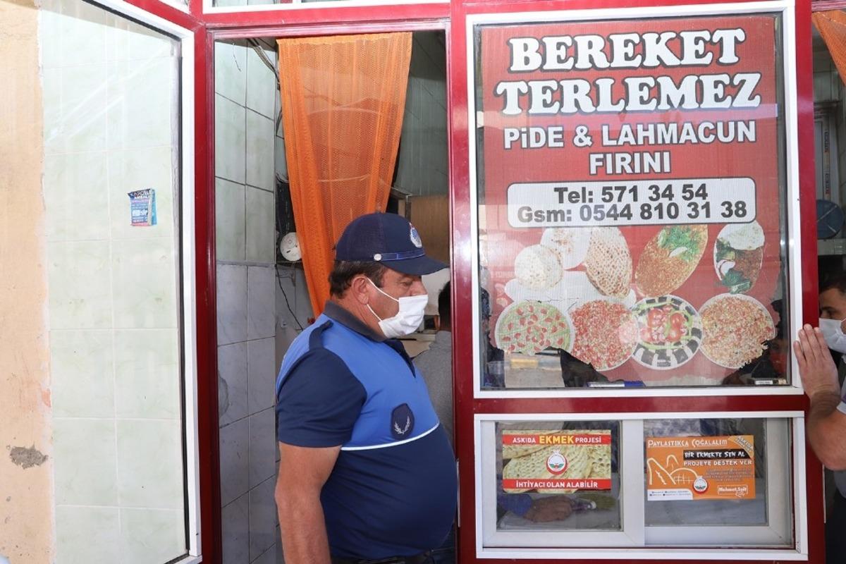 &lsquo;Askıda ekmek projesi&rsquo; Oğuzeli&rsquo;nde devam ediyor