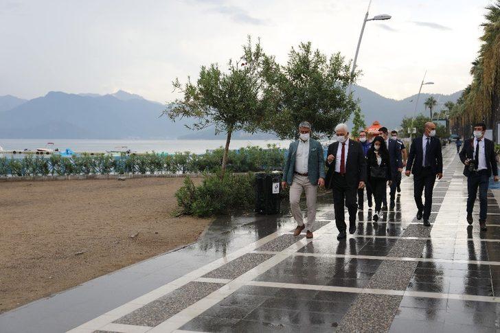 Muğla Büyükşehir Belediye Başkanı Gürün, Marmaris’i ziyaret etti G5
