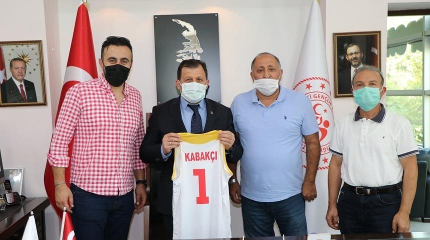 Bellona Kayseri Basketbol Kul&uuml;b&uuml;&rsquo;nden Kabak&ccedil;ı&rsquo;ya ziyaret