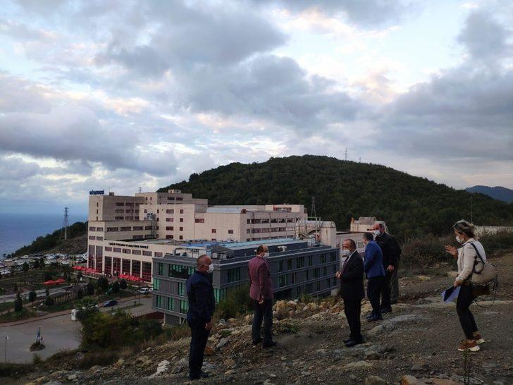 Rektör Çufalı, spor kompleksi yapım çalışmalarını inceledi G3