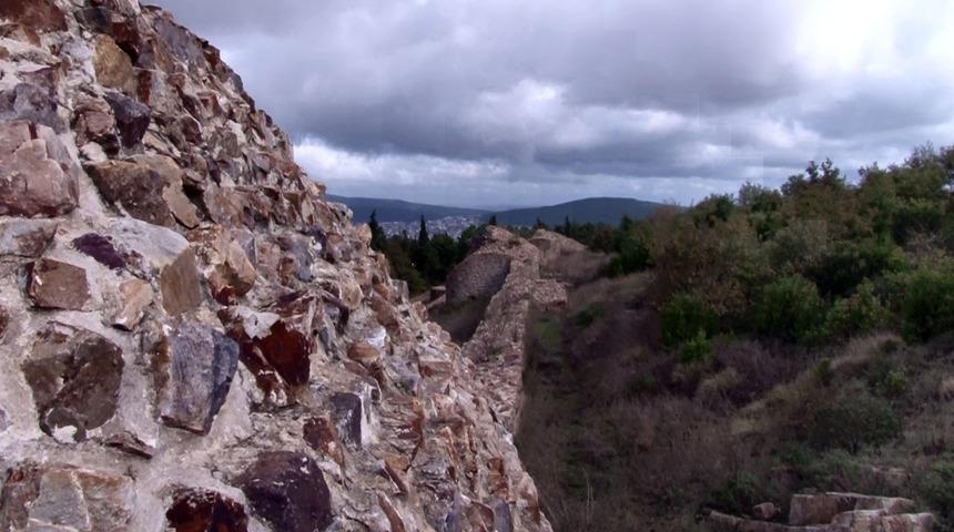 Tarihi Aydos Kalesi görüntülendi! İşte son hali