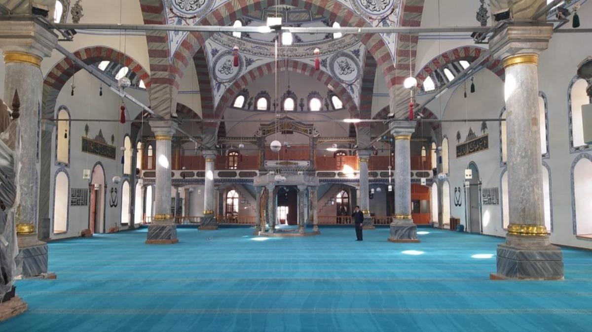 Restore edilen K&uuml;tahya Ulu Cami ibadete a&ccedil;ılıyor