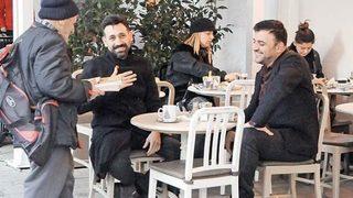 Şinasi Yurtsever ve Sinan Çalışkanoğlu'ndan örnek davranış