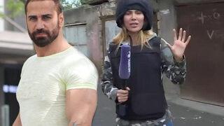 Şarkıcı Doğuş'un eşi Xosqedem Hidayetqizi cephede görevde!