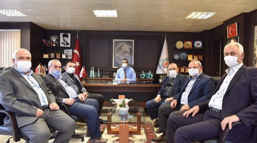 Başkan B&uuml;lent &Ouml;z, STK Başkanlarıyla aylık olağan toplantısını ger&ccedil;ekleştirdi