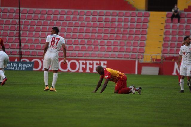 Kayserispor 5 haftada 6 puan topladı