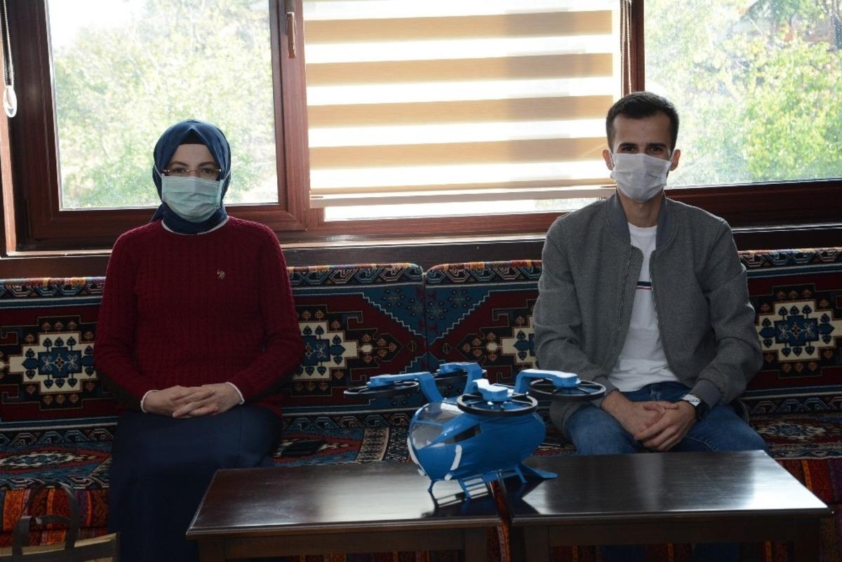 Teknofest &uuml;&ccedil;&uuml;nc&uuml;s&uuml; Akyurt&rsquo;tan