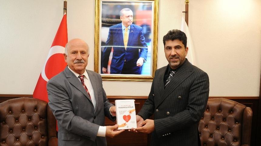 Emekli Başsavcı Necdet Bayraktaroğlu Rekt&ouml;r Aldemir&rsquo;i ziyaret etti