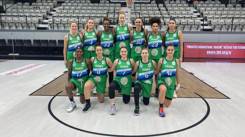 İzmit Belediyespor, Beşiktaş&rsquo;ı rahat ge&ccedil;ti: 74-95