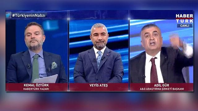 Adil Gür ve Kemal Öztürk canlı yayında fena kapıştı! Veyis Ateş araya girdi
