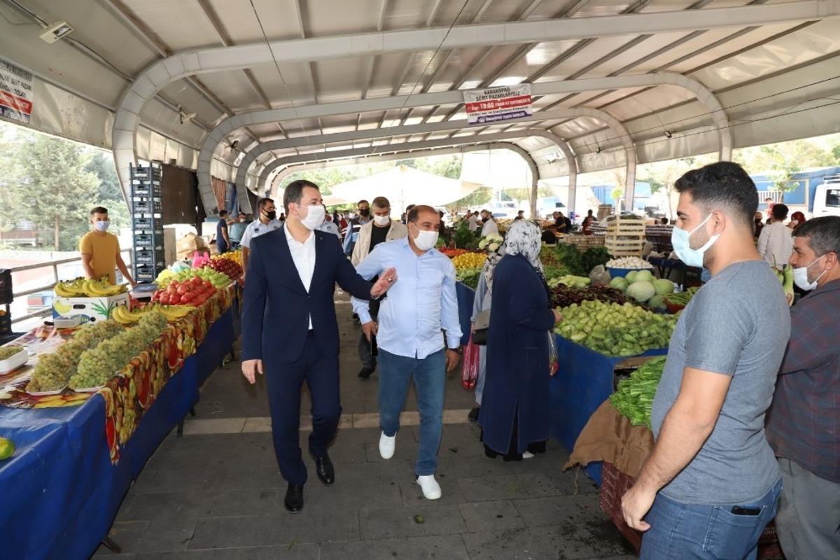 Baydilli pazar esnafını bir araya geldi