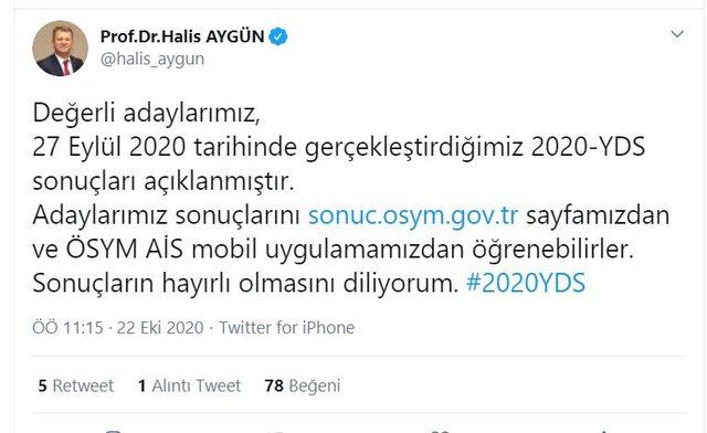 halis aygün yds