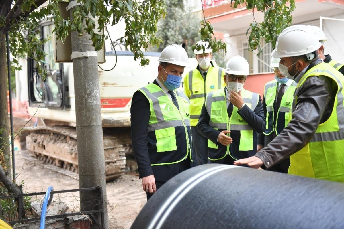 Balıkesir&rsquo;de i&ccedil;me suyu hattında &ccedil;alışmalar hızla ilerliyor